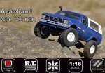 Apawband RC Crawler WPL C24 RC Rock Crawler RC Truck 4x4 Off Road RTR, 1/16 Scale Remote Control Truck All Terrain 2.4 Ghz with Proportional Steering LED Lights Hobby Toys Adult