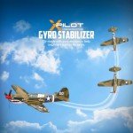 VOLANTEXRC RC Plane, 4 Channel Remote Control Airplane Fighter P40 with Aileron, 6-Axis Gyro, Aerobatics for Adults, Boys, Kids