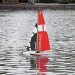 VOLANTEXRC Remote Control Sailing Boat RC Sailboat Compass 650mm 2.4Ghz 2-Channel Ready to Run(RTR) RG65 Class Competition RC Boat RTR for Beginners, Adults (791-1)