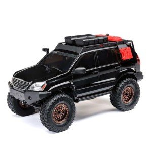 Axial RC Truck SCX24 Lexus GX 470: 1/24 4WD RTR (Everything Needed to Run is Included), Black, AXI-1532T3
