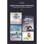 Aetheria F09-H SH60 Seahawk RC Helicopter with Camera, Yu Xiang 2.4G 8CH Remote Control Aircraft, Dual Brushless Wingless, 6G/3D Stunt Copter Model for Adults-1:47 Scale (FC&GPS/RTF Version)