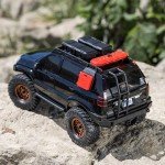 Axial RC Truck SCX24 Lexus GX 470: 1/24 4WD RTR (Everything Needed to Run is Included), Black, AXI-1532T3