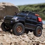 Axial RC Truck SCX24 Lexus GX 470: 1/24 4WD RTR (Everything Needed to Run is Included), Black, AXI-1532T3