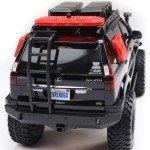 Axial RC Truck SCX24 Lexus GX 470: 1/24 4WD RTR (Everything Needed to Run is Included), Black, AXI-1532T3
