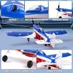 RC Plane P51D Mustang Remote Control Airplane with 3 Modes,2.4GHz 6-axis Gyro Stabilizer RC Airplane for Beginners Boys & Adults,Xpilot Stabilization System & One Key Aerobatic,Age 8+ Year Old Gifts