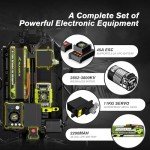 RIAARIO 1/10 Brushless RC Cars 50 MPH Fast Speed for Adults Rally Car with Gyro 4WD RC Truck Waterproof Monster Trucks Remote Control Car with 3S 2200mAh Rechargeable Battery