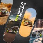 RIAARIO 1/10 Brushless RC Cars 50 MPH Fast Speed for Adults Rally Car with Gyro 4WD RC Truck Waterproof Monster Trucks Remote Control Car with 3S 2200mAh Rechargeable Battery