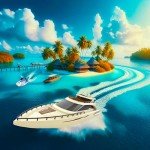 POCO DIVO Luxury Modern Yacht, 1/28 RC Boat, 2.4Ghz Radio Remote Control 15” Sailing Cruise, Pool Lake Pond Dual Motors 15kmph Speed Ship, Deluxe Gifts Adults Water Fun Voyage