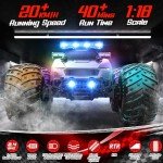 EpochAir High-Speed RC Off-Road Car with LED Lights