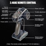 NBJIALIN RC Boat - Remote Control Boats for Adult,2.4GHz RC High Speed Boats for Pool Lakes River,Mini Racing Boat with LED Lights for Summer Water Toy (Red)