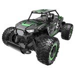 BEZGAR TB142 Remote Control Car - 1:14 Scale RC Cars, 20 Km/h 2WD All-Terrains Electric Off-Road Vehicle Truck Crawler Toy with Two Rechargeable Batteries for Boys Kids and Adults