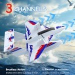 ITEFDTUTNE RC Plane for Water Land & Air, Amphibious Tri-Phibian Aircraft with 2 Batteries, Large 3CH RC Airplane Toy for Adults Kids Beginners Boys Gifts
