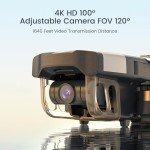 Holyton HT50 4K GPS Camera Drone for Adults