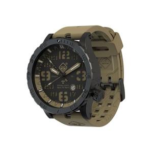 HAZARD 4 Tritium Diver GMT Watch - Earth/Black