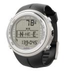 Suunto Dx Diving Watch Silver Elastomer W/ Usb