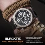 HAZARD 4 Titanium Dive Watch - BlackTie