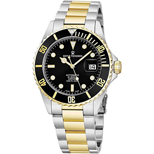 Swiss Made Automatic Diver Watch - 300m Waterproof