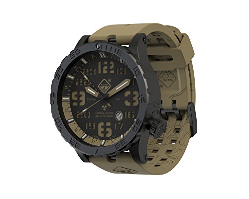 HAZARD 4 Tritium Diver GMT Watch - Earth/Black