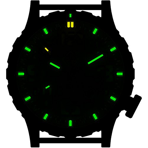 HAZARD 4 Tritium Diver GMT Watch - Earth/Black