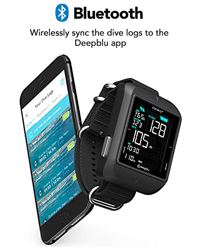 Deepblu Cosmiq+ Bluetooth Dive Computer Watch