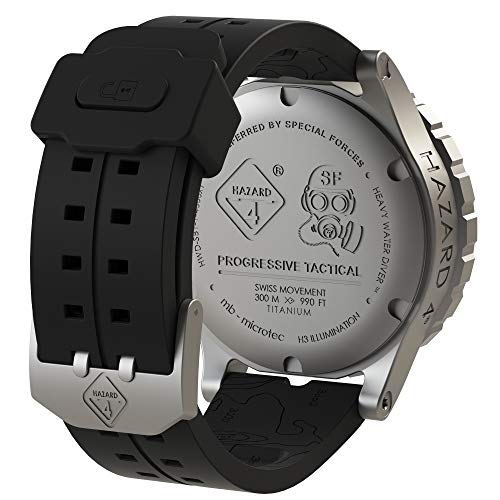 HAZARD 4 Titanium Dive Watch - BlackTie