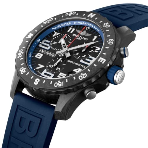 Breitling Men's Professional Chronograph Quartz Watch - Black