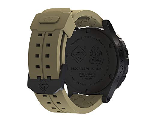 HAZARD 4 Titanium Tritium Dive Watch - BLK PVD