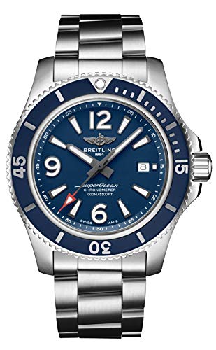 Mens Breitling Superocean 44mm Watch 1000 Meter Waterproof