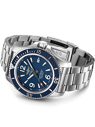 Mens Breitling Superocean 44mm Watch 1000 Meter Waterproof