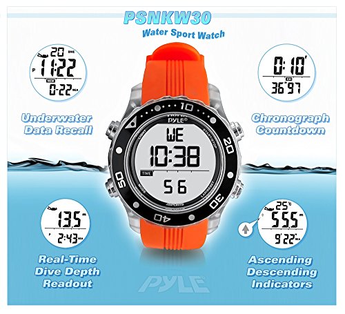 Waterproof Diving Watch with Fitness Tracker