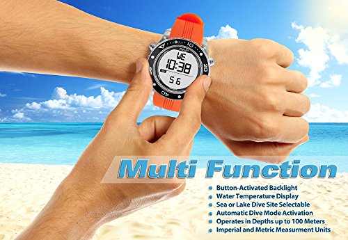 Waterproof Diving Watch with Fitness Tracker