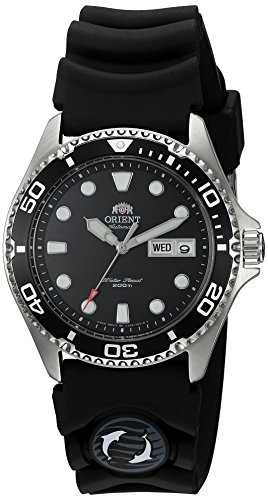 Orient Men's Silver-Tone Diving Watch, FAA02007B9