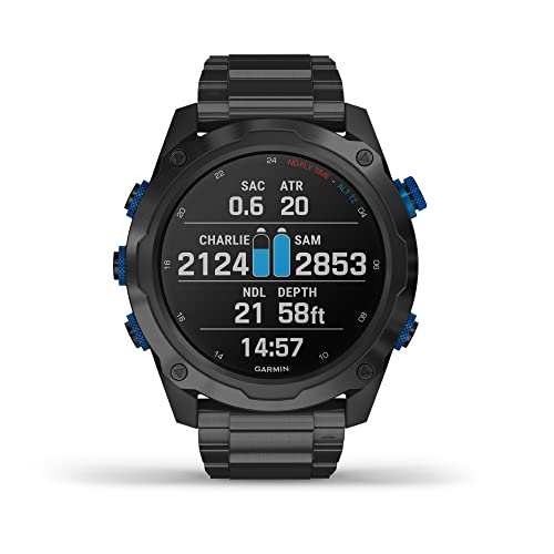 Small Garmin Dive Computer with Air Integration