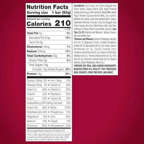 Cinnamon Roll Protein Bars with 14g Protein