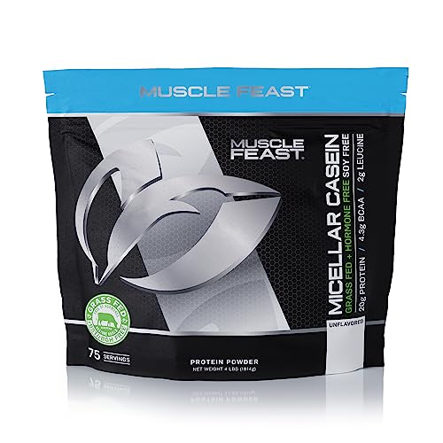 Muscle Feast Micellar Casein Protein, Unflavored 4lb