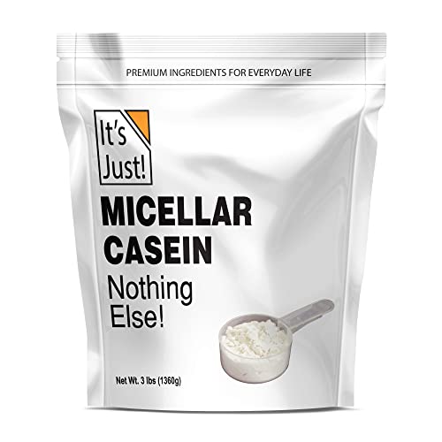 100% Casein Protein Powder - Slow Release BCAAs