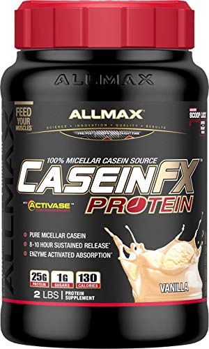ALLMAX Casein-FX Vanilla Protein - 2 lb