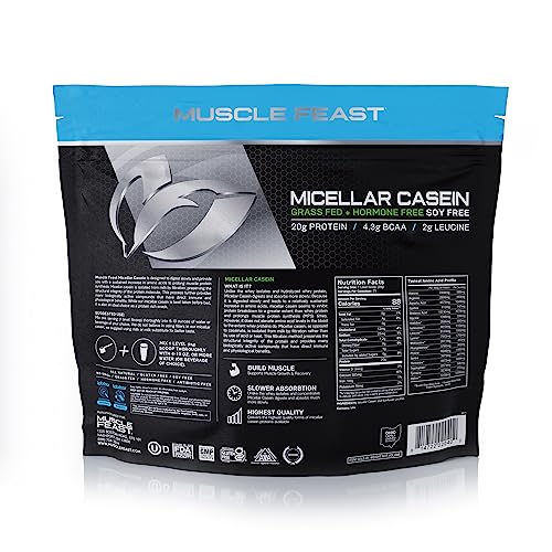 Muscle Feast Micellar Casein Protein, Unflavored 4lb