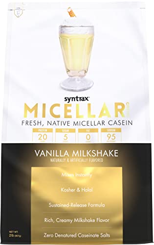 Syntrax Micellar Creme Protein Powder, Vanilla Milkshake