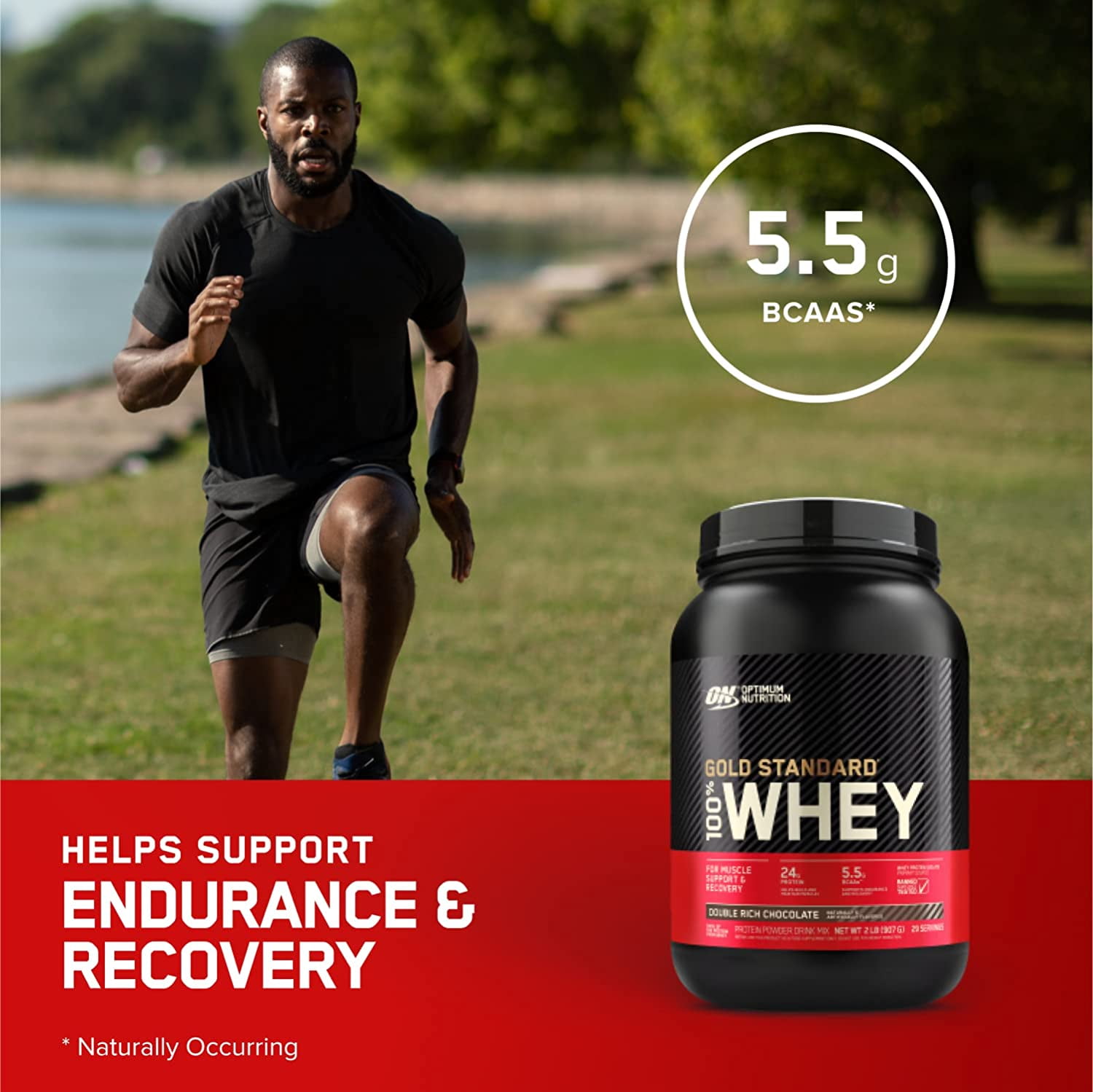 Double Rich Chocolate Whey Protein, 58 Servings