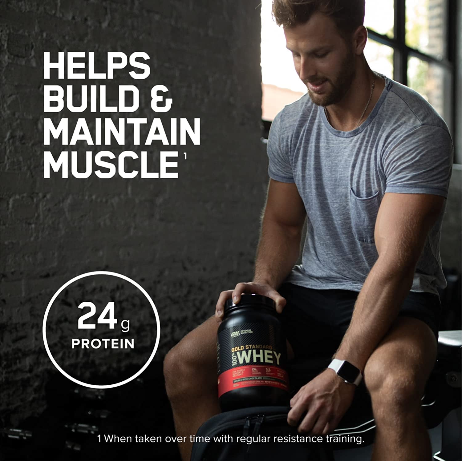 Double Rich Chocolate Whey Protein, 58 Servings