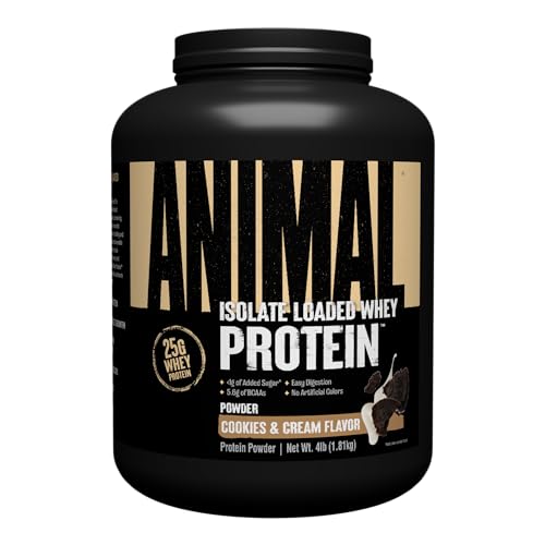 Animal Whey Isolate Protein - Muscle Builder & Recovery