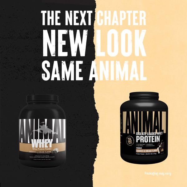 Animal Whey Isolate Protein - Muscle Builder & Recovery