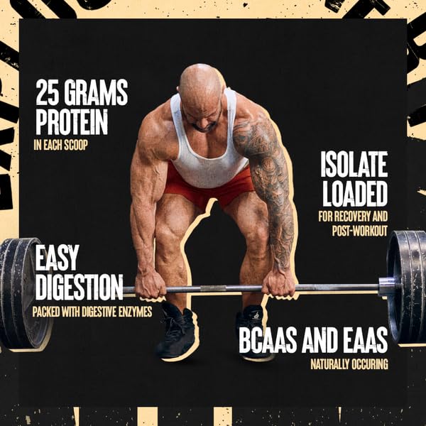 Animal Whey Isolate Protein - Muscle Builder & Recovery
