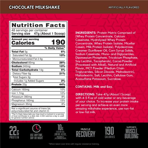 BSN SYNTHA-6 Chocolate Milkshake Protein Powder