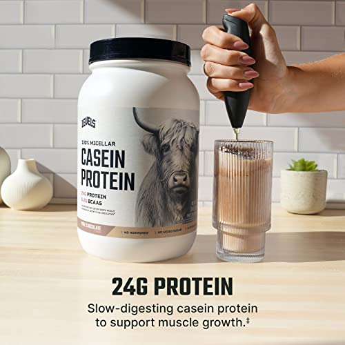 100% Micellar Casein Protein, Hormone Free, Chocolate, 2LB