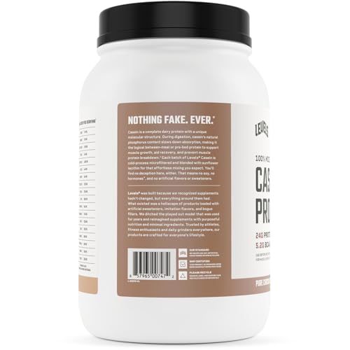 100% Micellar Casein Protein, Hormone Free, Chocolate, 2LB