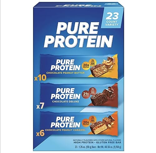 Pure Protein Bars Variety Pack - High Protein Snack