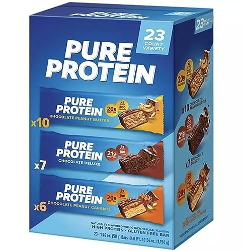 Pure Protein Bars Variety Pack - High Protein Snack