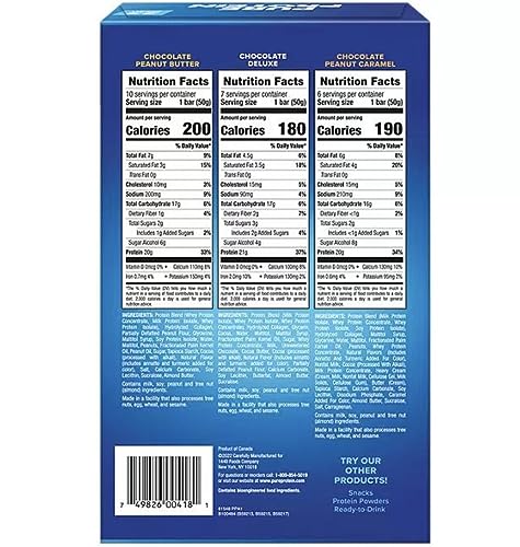 Pure Protein Bars Variety Pack - High Protein Snack